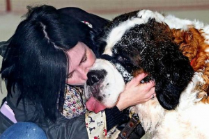 Žena uspořádala den snů pro jeho psa umírající z rakoviny